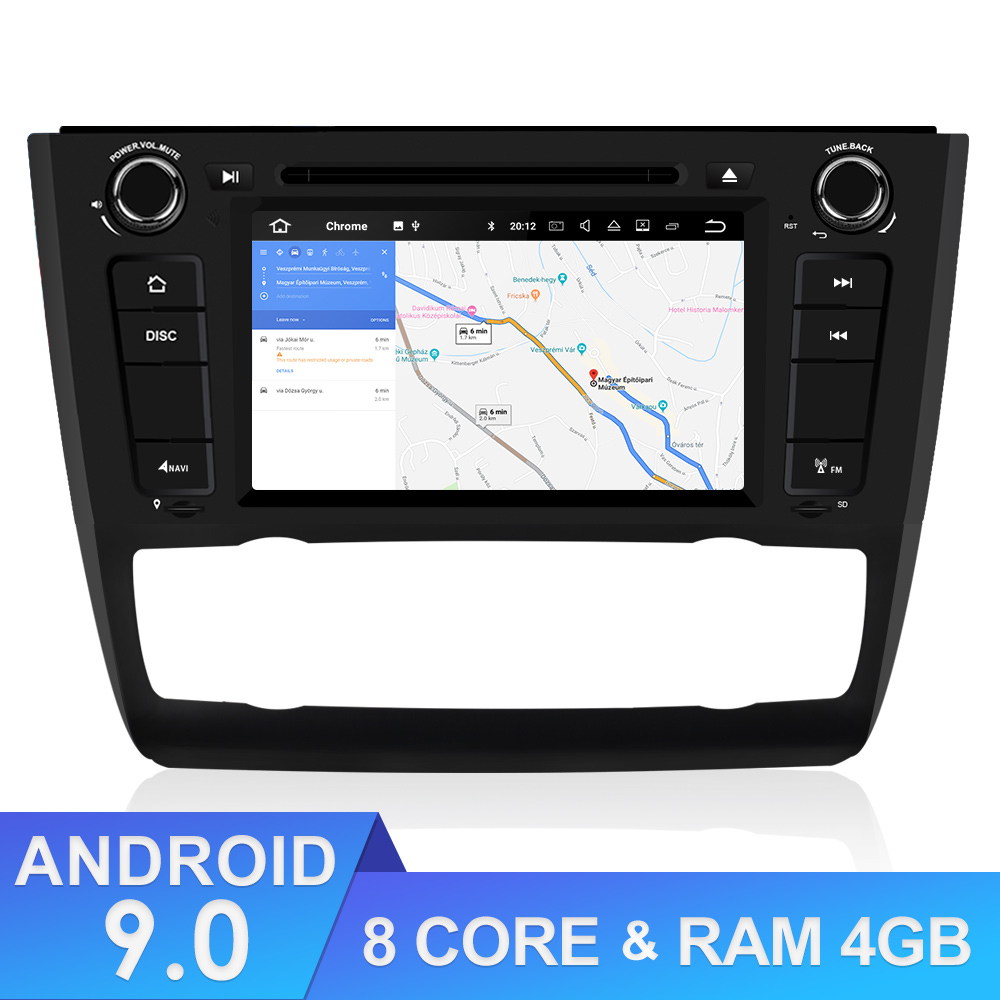 Reproductor multimedia automático para BMW E81/E82/E88 2004-2011