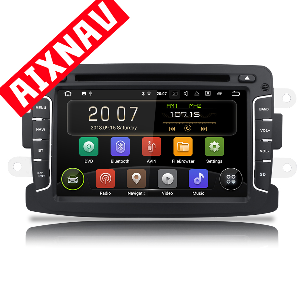Reproductor multimedia automático para Renault/Duster/Captur/Sandero/Logan 2 2013-2015