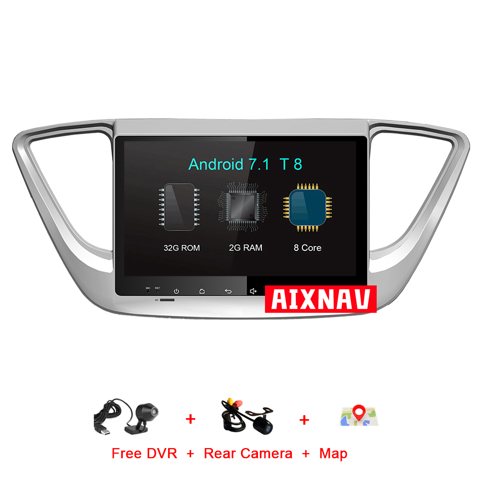 Lettore multimediale automatico per Hyundai Accent Verna