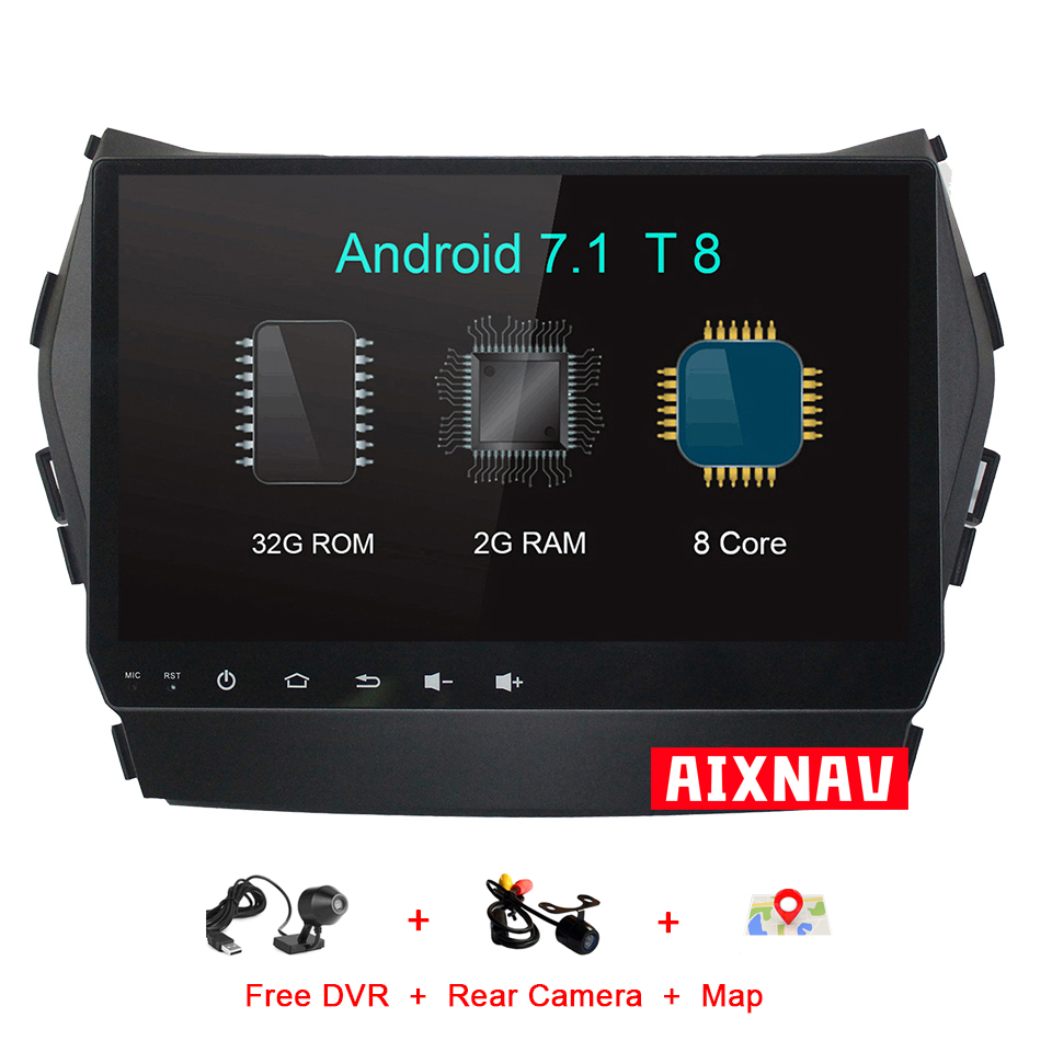 Reproductor multimedia automático para Hyundai ix45/Santa Fe 2015-2017