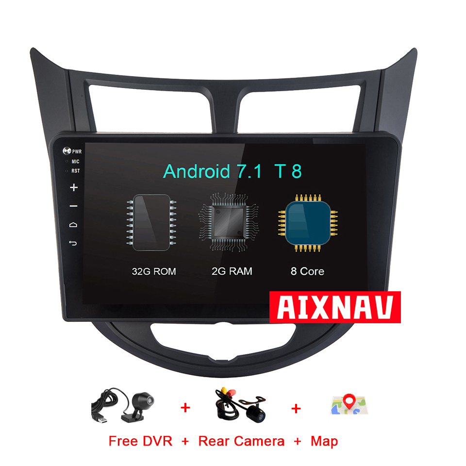 Reproductor multimedia automático para Hyundai Accent 2011