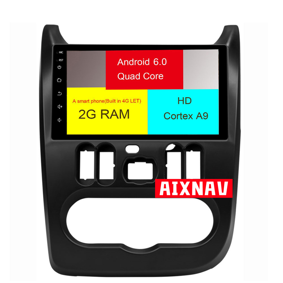 Reproductor multimedia automático para Renault Dacia/Sandero 2008-2012