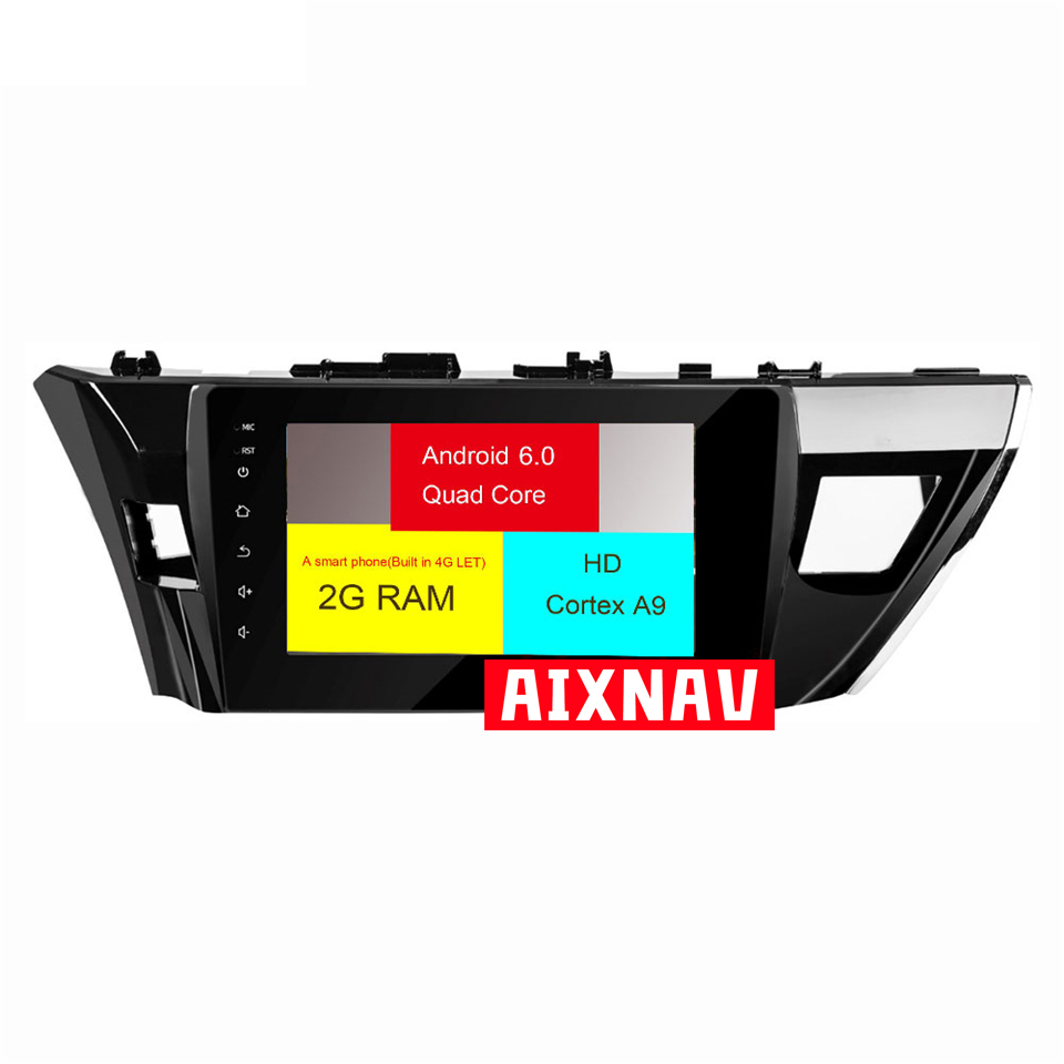 Reproductor multimedia automático para Toyota Corolla 2014-2017