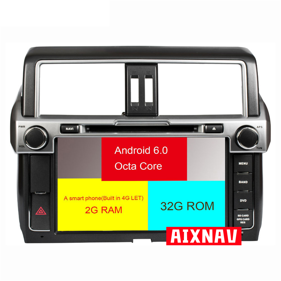 Reproductor multimedia automático para Toyota Prado 2014-2016