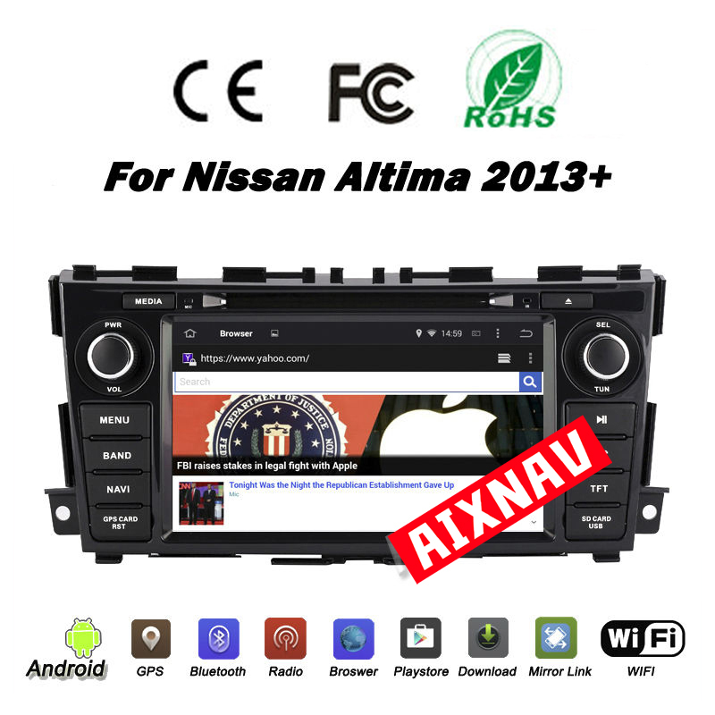 Reproductor multimedia automático para Nissan Teana /Altima 2013-2015