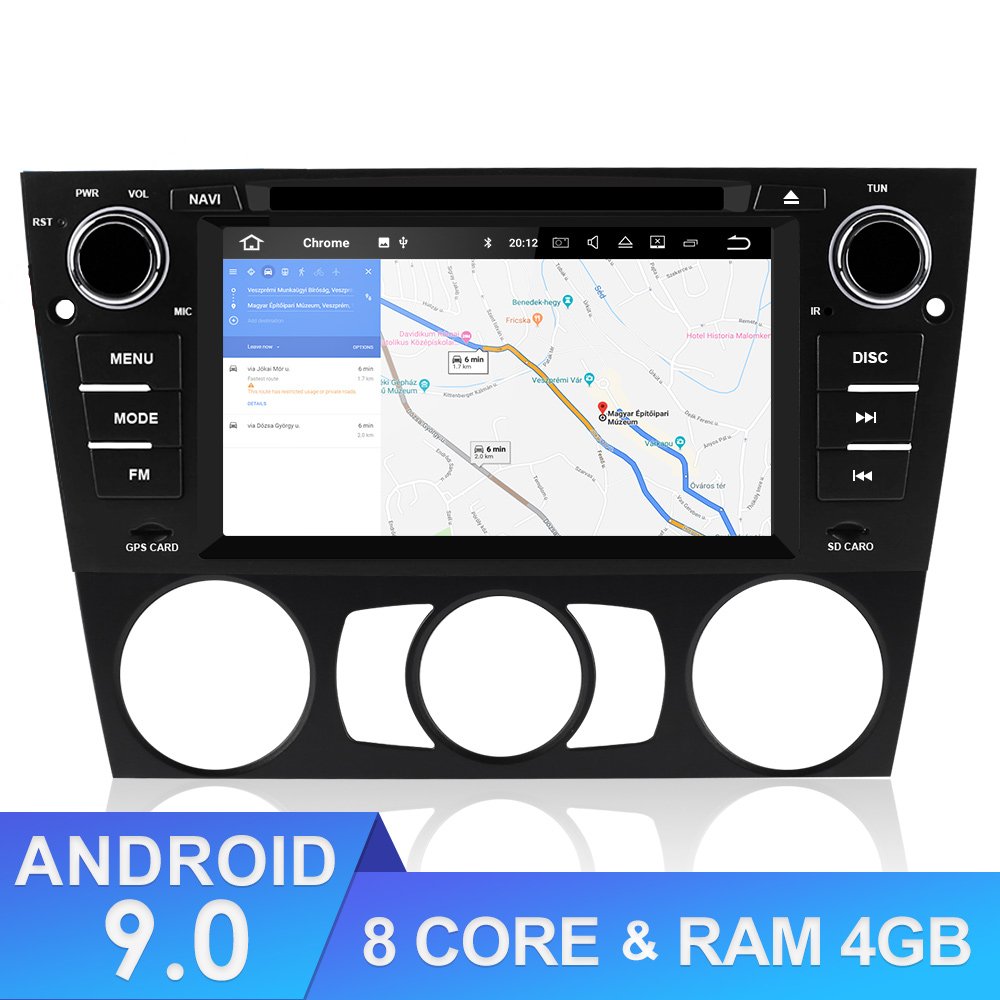 Reproductor multimedia automático para BMW 320i