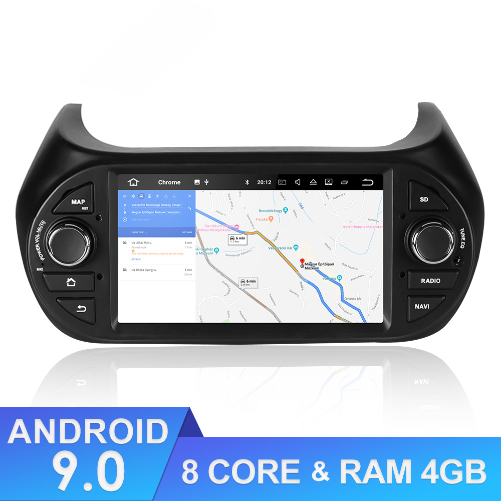 Reproductor multimedia automático para FIAT