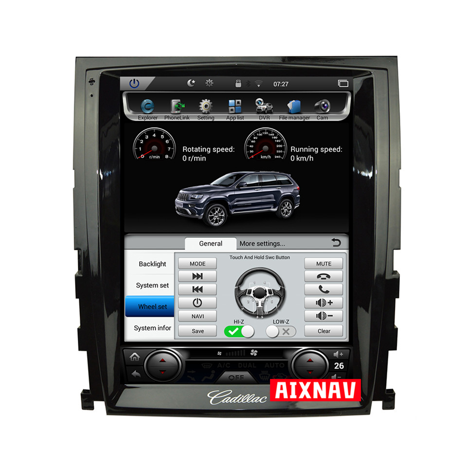 Автоматический мультимедийный проигрыватель для Cadillac Escalade Navigation 2007-2012