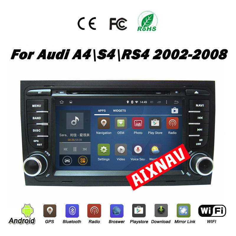 Reproductor multimedia automático para Audi A4/S4/RS4 2002-2008