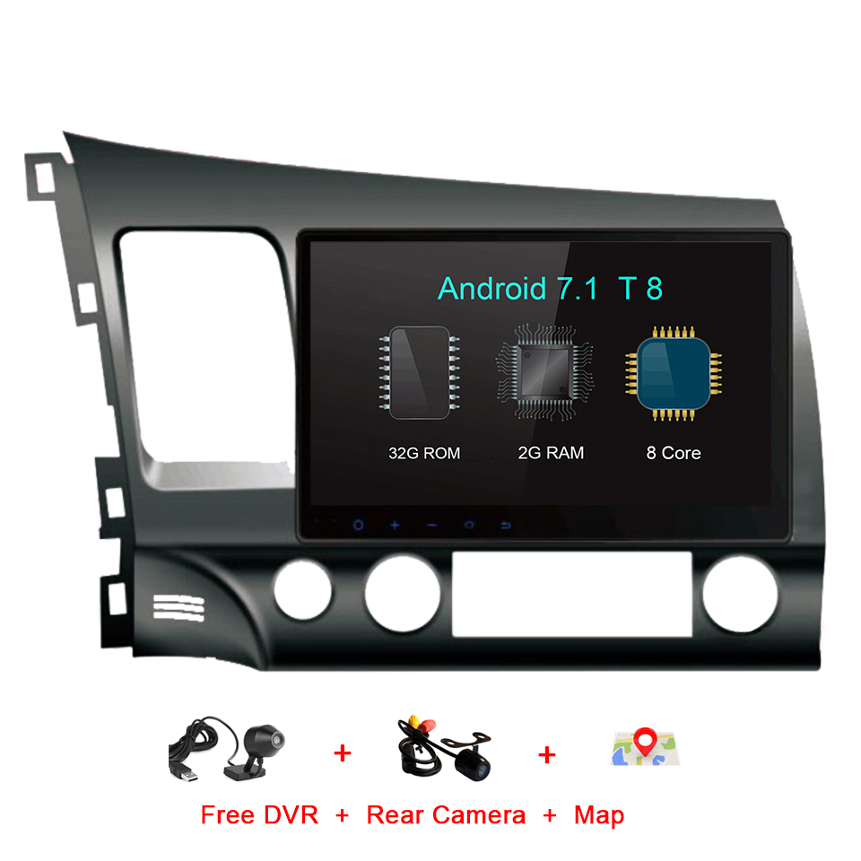 Reproductor multimedia automático para honda Civic 2006-2011