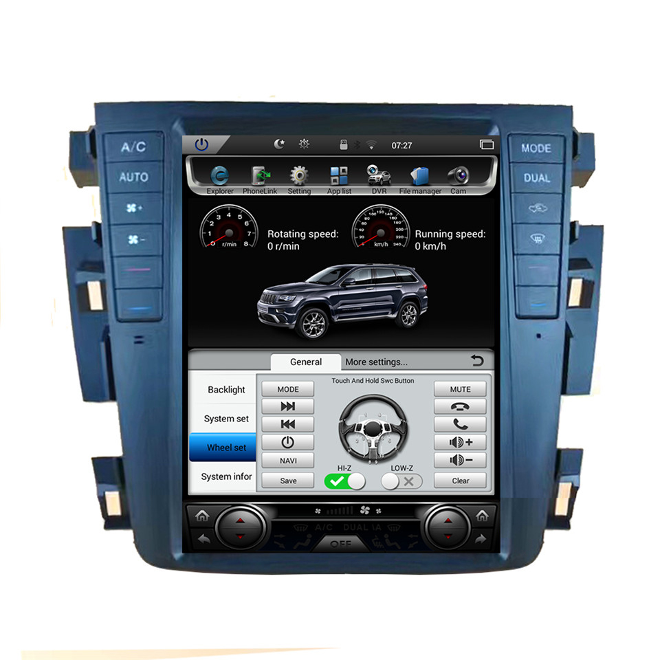 Reproductor multimedia automático para Nissan Teana 2003-2007