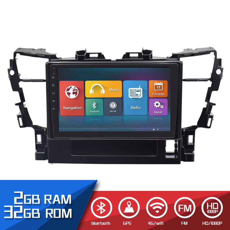 Reproductor multimedia automático para Toyota Alphard 2015-2018