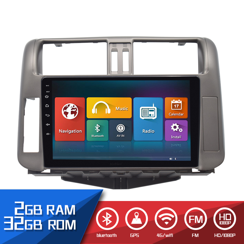 Reproductor multimedia automático para Toyota Prado 2010-2013