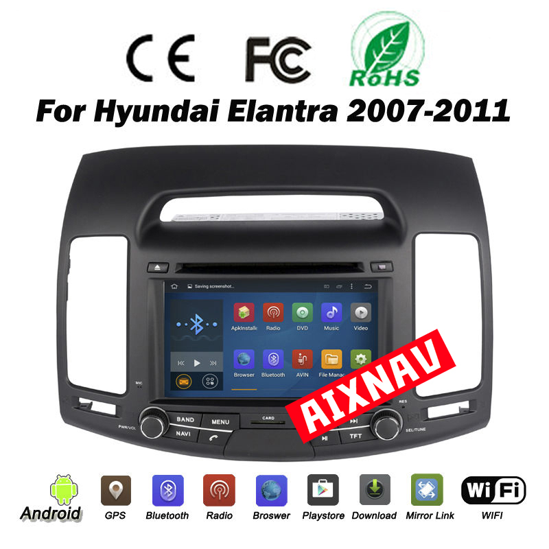 Reproductor multimedia automático para Hyundai Elantra 2007-2011