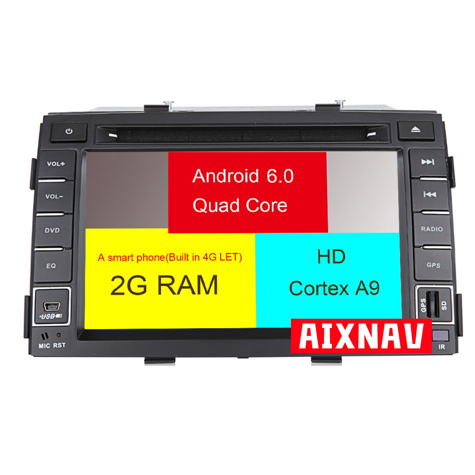 Reproductor multimedia automático para Kia Sorento 2010-2012