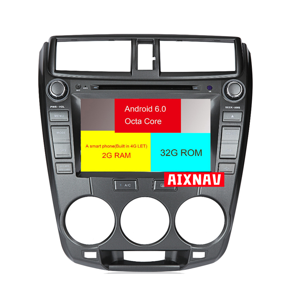 Reproductor multimedia automático para Honda City 2008-2013