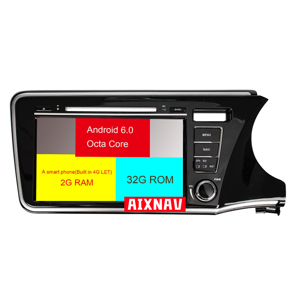 Reproductor multimedia automático para Honda City 2014-2019