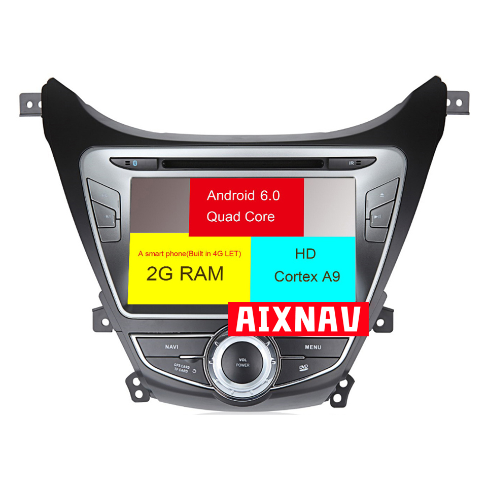 Lettore multimediale automatico per Hyundai Elantra 2011-2013