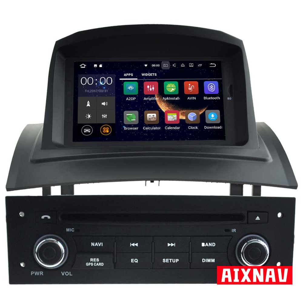 Reproductor multimedia automático para Renault Megane 2 2002-2008