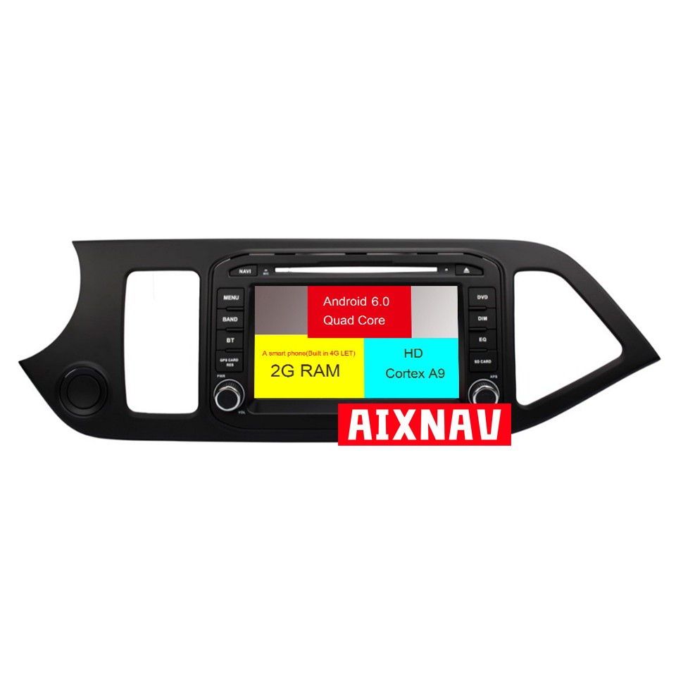 Reproductor multimedia automático para Kia Picanto/Morning 2014-2017