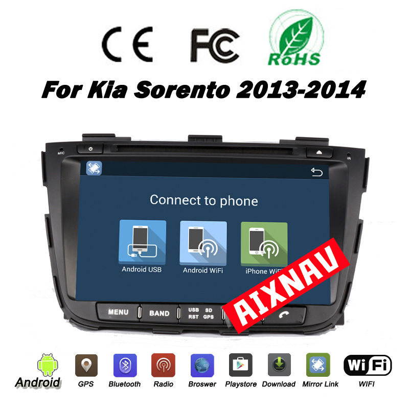 Reproductor multimedia automático para Kia Sorento 2013-2014