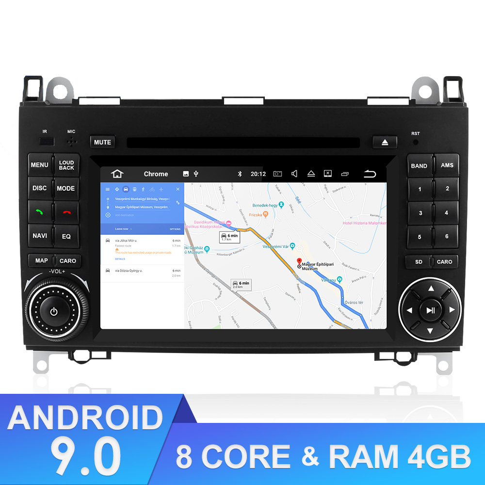 Reprodutor automático de multimídia para Benz B-Class/A-Class/Viano/Vito/Sprinter 2004-2012
