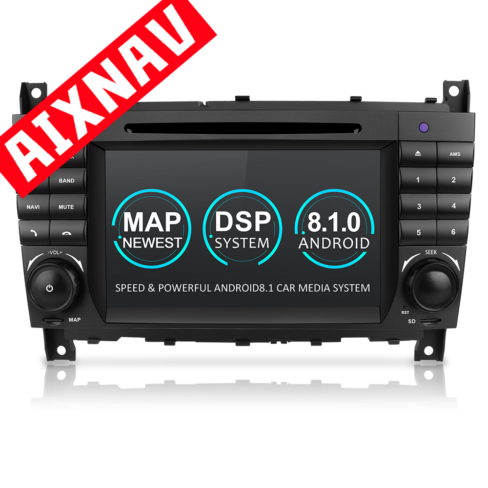 Reprodutor automático de multimídia para Benz W203/CLK200/CLK22/C180/C200 2006-2012