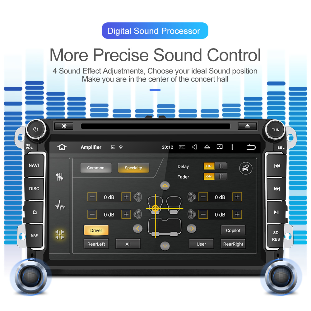 Reproductor multimedia automático para Volkswagen POLO/PASSAT/Golf 2006-2013