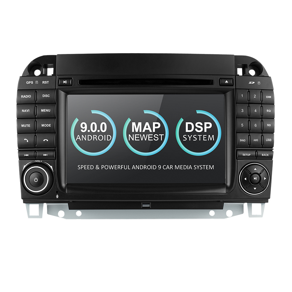 Reprodutor automático de multimídia para Mercedes-Benz S-Class 1998-2005