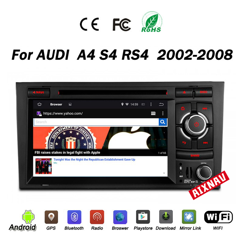 Reproductor multimedia automático para Audi A4 S4 RS4 2002-2008 2002-2008